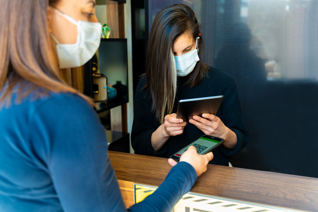 Pass sanitaire clients